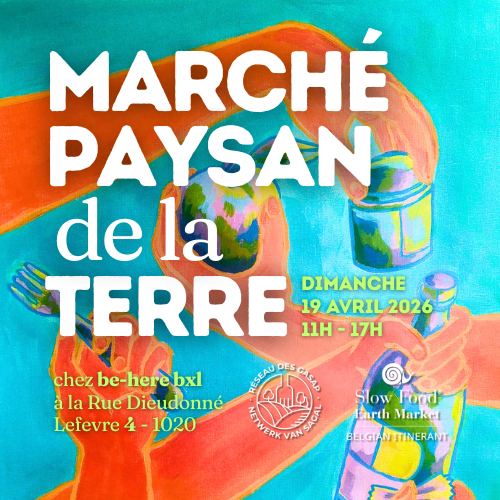 Marché Paysan de la Terre : un partenariat entre le Réseau des GASAP et IMPACTE Slow Food !